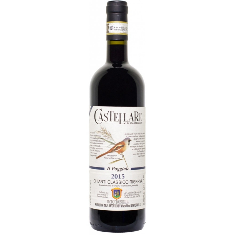 Vin Castellare Di Castellina Chianti Classico Riserva ''il Poggiale'' 2015 0